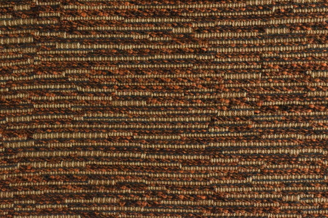 Heavy Weight Wool Cotton Blend Chunky Woven Rust Brown Upholstery Fabric For Chair|Luxury Furniture Reupholstery Fabric For Couch Headboard