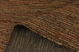 Heavy Weight Wool Cotton Blend Chunky Woven Rust Brown Upholstery Fabric For Chair|Luxury Furniture Reupholstery Fabric For Couch Headboard