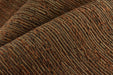 Heavy Weight Wool Cotton Blend Chunky Woven Rust Brown Upholstery Fabric For Chair|Luxury Furniture Reupholstery Fabric For Couch Headboard