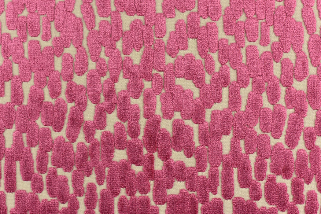 Heavy Weight Abstract Geometric Textured Raised Cut Velvet Upholsetry Fabric For Chair|Luxury Jacquard Velvet Furniture Fabric For Ottoman