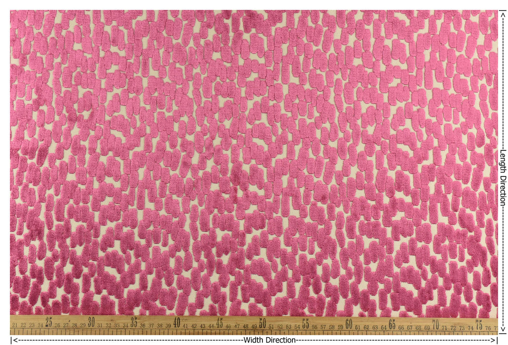 Heavy Weight Abstract Geometric Textured Raised Cut Velvet Upholsetry Fabric For Chair|Luxury Jacquard Velvet Furniture Fabric For Ottoman