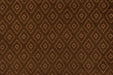 Mid Century Modern Rust Brown Vintage Geometric Chenille Upholstery Fabric For Chair Curtain|Small Diamond Pattern Furniture Reupholstery