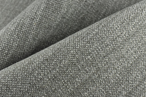 Designer Extra Heavy Luxury Wool Linen Cotton Blend Gray Upholstery Fabric For Couch|Textured Furniture Fabric For Chair Ottoman