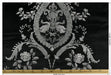 Clearance Sale!French Royal Sliver Embroidered Floral on Black Cut Velvet Fabric For Curtain Chair|Heavyweight Elegant Furniture Fabric