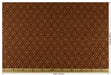Mid Century Modern Rust Brown Vintage Geometric Chenille Upholstery Fabric For Chair Curtain|Small Diamond Pattern Furniture Reupholstery