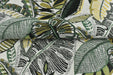Heavy Weight Vintage Green Chartreuse Botanical Leaves Upholstery Fabric For Chair|Tropical Woven Cushion Fabric|Farmhouse Country Fabric