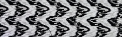 Heavyweight Vintage Black White Beige Wavy Ikat Pattern Chenille Woven Upholstery Fabric For Chair|Raised Abstract Geometric Jacquard Fabric