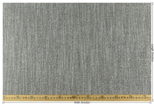 Designer Extra Heavy Luxury Wool Linen Cotton Blend Gray Upholstery Fabric For Couch|Textured Furniture Fabric For Chair Ottoman