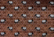 Heavy Weight Novelty Elephant Chenille Woven Upholstery Fabric For Chair Couch For in Reddish Brown|Unique Design Playful Wild Animal Fabric