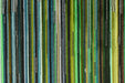 Heavy Wight Multi-Colored Green Blue Striped Cut Velvet Upholsetry Fabric For Chair|Charteuse Green Gold Black Furniture and Drapery Fabric