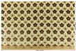 Heavy Weight Textured Gold Brown Floral Cut Velvet Upholstery Fabric|Vintage Fabric for Chair|Style Raised Pattern|Interior Designer Fabric