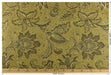 Heavy Weight Mid Century Modern Vintage Floral Chenille Upholstery Fabric For Chair|Retro Dark Chartreuse Durable Farmhouse Furniture Fabric