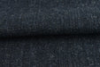 Heavy Weight Linen Blend Navy Blue Upholsetry Fabric|Modern Textured Woven Fabric For Dining Chair|Fabric By The Yard