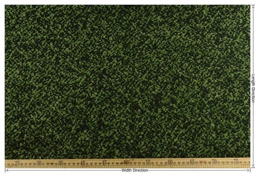 Heavy Weight Dual-Tone Green Wool Blend Bouclé Upholstery Fabric For Chair|Moss Green Plushed Texture for Ottoman Couch