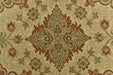 Heavy Weight Vintage Damask Floral Chenille Jacquard Fabric For Chair|Green Brick Red Floral|MCM Sofa Fabric for Furniture Reupholstery