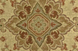 Heavy Weight Vintage Damask Floral Chenille Jacquard Fabric For Chair|Green Brick Red Floral|MCM Sofa Fabric for Furniture Reupholstery