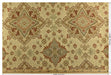 Heavy Weight Vintage Damask Floral Chenille Jacquard Fabric For Chair|Green Brick Red Floral|MCM Sofa Fabric for Furniture Reupholstery