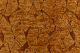 Heavy Weight Rust Gold Bronze Chenille Jacquard Upholstery Fabric|Abstract Geometric Pattern for Chair|Luxury Fabric For Sofa Headboard