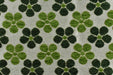 Heavy Weight Green Four-Leaf Clover Floral Pattern Chenille Jacquard Upholsetry Fabric For Chair|Thick Plush Texture Furniture Reupholstery