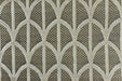Heavy Weight Luxury Glint Scales Geometric Jacquard Cut Velvet Upholstery Fabric For Chair|Art Decor Black Light Gold Furniture Fabric