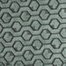 Heavy Weight Vintage Gold Black 3D Honeycomb Geometric Cut Velvet Jacquard Upholstery Fabric For Chair|High-End Villa Furniture Fabric