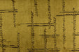 Heavy Weight Mustard Gold Cut Velvet Upholstery Fabric For Chairs|Minimalist Abstract Line Geometric Jacquard Upholstery Sofas Cushions