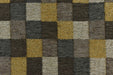 Heavy Duty Chenille Checkerboard Geometric Upholstery Fabric For Chair|Mid-Century Modern Heavy Weight Plaid Fabric|Colorful Sofa Fabric