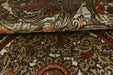 Mid Century Modern Heavy Weight Vintage Baroque Geometric Floral Cut Velvet Jacquard Fabric For Ottomans|Chair Reupholstery Material