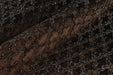 Heavy Weight Geometric Cut Velvet Metallic Jacquard Fabric For Chair|Brown Silver Furniture Upholstery|Sofa Reupholstery for Modern Decor