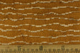 Heavy Weight Gold Brown Abatract Geometric Striped Cut Velvet Upholstery Fabric For Chair Couch|Heavy Duty Modern Sofa Fabric
