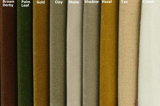 Heavy Weight Sparkling Cut Velvet Upholstery Fabric For Chair Sofa|Luxury Durable Cotton Blend Furniture Fabric-33 Colors