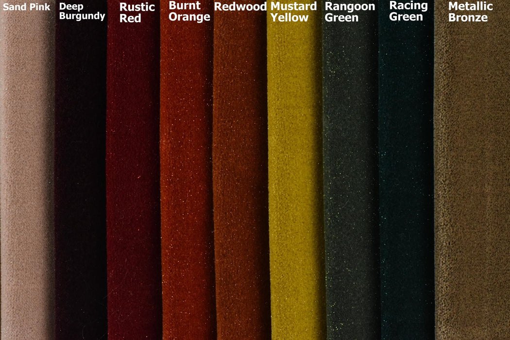 Heavy Weight Sparkling Cut Velvet Upholstery Fabric For Chair Sofa|Luxury Durable Cotton Blend Furniture Fabric-33 Colors