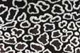 Heavy Weight Vintage Leopard Cut Velvet Upholstery Fabric For Chair |Abstract Animal Print|Brown White Sofa Cushion Cover Material