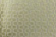 Heavy Weight Light Green Check Cut Velvet Upholstery For Chair|Geometric Lattice Sofa Fabric|Heavy Duty Upholstery Textile For Furniture