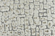 Heavyweight Cream Taupe Raised Block Geometric Cut Velvet Upholstery Fabric For Chair|Cotton Blend Abstract Modern Sofa Reupholstery Fabric