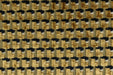 Heavy Weight Gold Black Geometric Cut Velvet Upholstery For Chair|Retro Modern Plushed Raised Blocks Woven Fabric For Sofa Couch Pillow