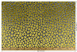Upholsetry Cut Velvet Fabric For Chair By The Yard|Heavy Weight Gold Raised Small Dot Geometric Fabric|Minimalist Sofa Cushion Reupholstery