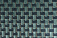 Heavy Weight Interlaced Rectangle Cut Velvet Upholstery Fabric For Chair|Teal Green and Blue Raised Geometric Furniture Fabric For Sofa