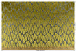 Gold Upholsetry Cut Velvet Fabric For Chair By The Yard|Heavy Weight Raised Abstract Geometric Fabric|Minimalist Sofa Cushion Reupholstery