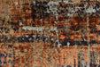 Abstract Cut Velvet Upholstery Fabric For Chair|Luxury Vintage Fabric For Chair|Rust Navy Beige Fabric For Cushion|Rustic Furniture Fabric