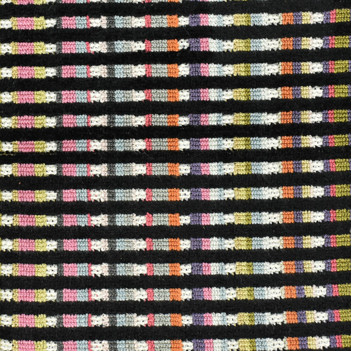 Heavy Weight Colorful Striped Cut Upholstery Velvet Fabric|Chartreuse Green Orange Purple Mustard Boho Geometric Fabric For Sofas,Armchairs