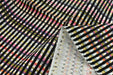 Heavy Weight Colorful Striped Cut Upholstery Velvet Fabric|Chartreuse Green Orange Purple Mustard Boho Geometric Fabric For Sofas,Armchairs