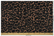 Heavy Weight Black Raised Leopard Cut Velvet Upholstery Fabric For Chair|Cheetah Abstract Geometric Animal Luxury Furniture Fabric For Couch
