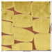 Heavy Weight Retro Gold Yellow Geometric Cut Velvet Upholstery Fabric For Chair|Vintage Modern Stylish Velvet For Sofa Couch Pillow