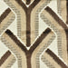 Heavy Weight Black Grey Chevron Raised Cut Velvet Upholstery Fabric|Vintage Geometric Sofa Fabric|Modern Art Deco Furniture Upholstery
