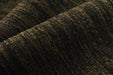 Heavy Weight Charcoal Black Olive Gold Wool Linen Blend Boucle Upholstery Fabric|Extra Chunky Texture Modern Furniture Fabric For Sofa Chair