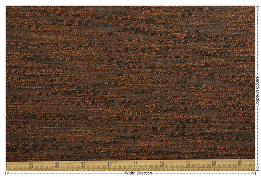 Heavy Weight Reddish Brown Olive Black Wool Linen Blend Boucle Upholstery Fabric|Extra Chunky Texture Modern Furniture Fabric For Sofa Chair