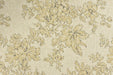 Heavy Weight Vintage Floral Linen Blend Upholstery Fabric|French Country Jacquard Fabric|Beige Taupe Floral Sofa Fabric|Antique Chair Fabric