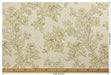 Heavy Weight Vintage Floral Linen Blend Upholstery Fabric|French Country Jacquard Fabric|Beige Taupe Floral Sofa Fabric|Antique Chair Fabric