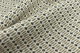 Heavy Weight Vintage Geometric Linen Blend Upholstery Fabric For Chair|Farmhouse Decor Woven Jacquard Fabric|Antique Style Chair Fabric